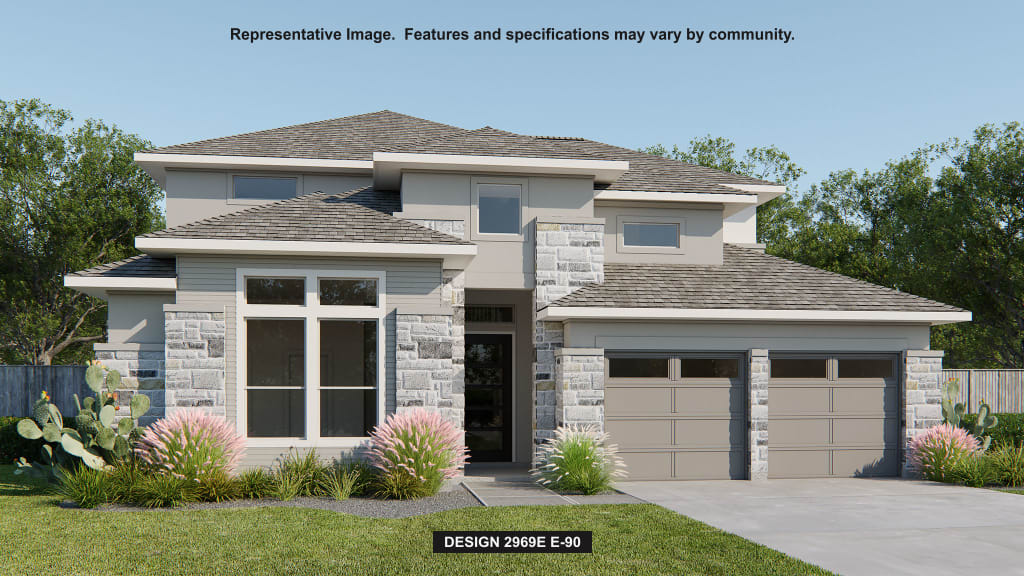 2969E House Plan in Esperanza 60, San Antonio, Texas | Available
